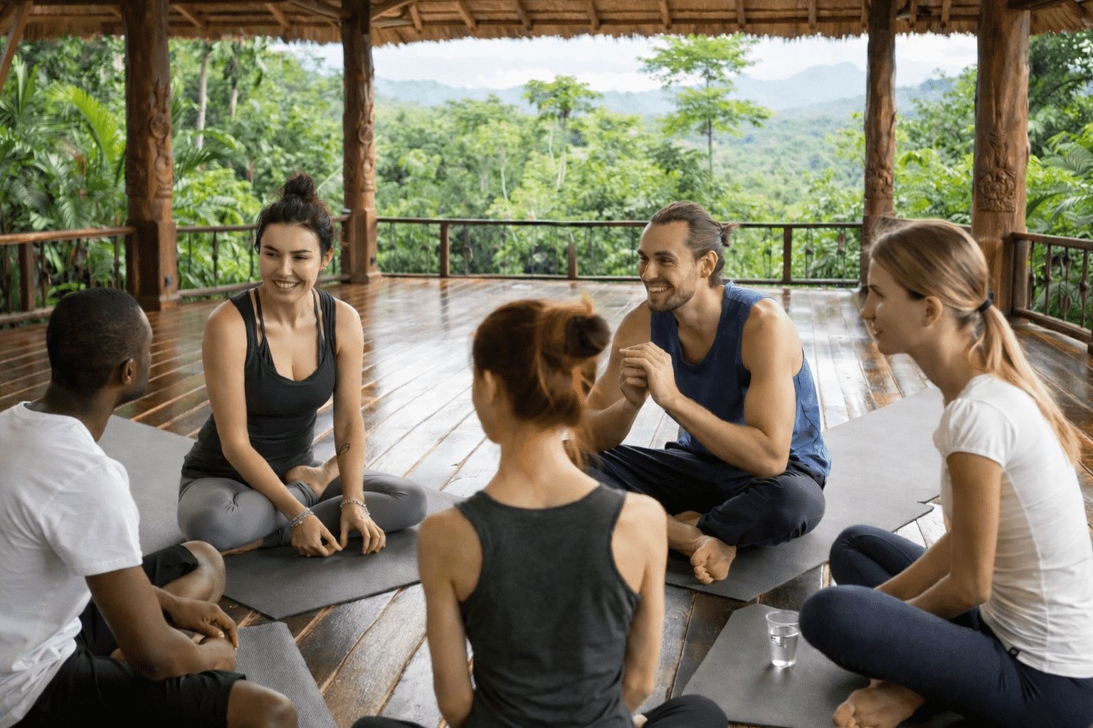 Sacred circle ceremony